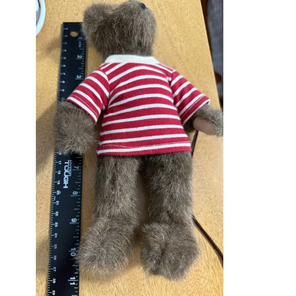 BOYDS Bear Retired Fully Poseable Cousin Marty with Dog Rover Collectible‎